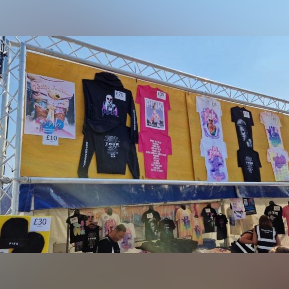 ISO P!NK Pink 2023 Summer Carnival Tour Tshirt